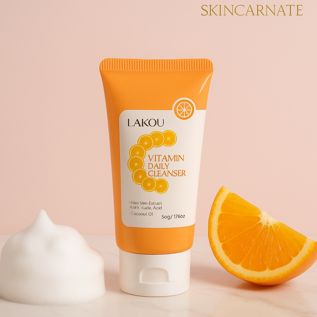 Exfoliating Gel For Whitening And Vitami C Cleanser