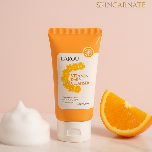 Exfoliating Gel For Whitening And Vitami C Cleanser