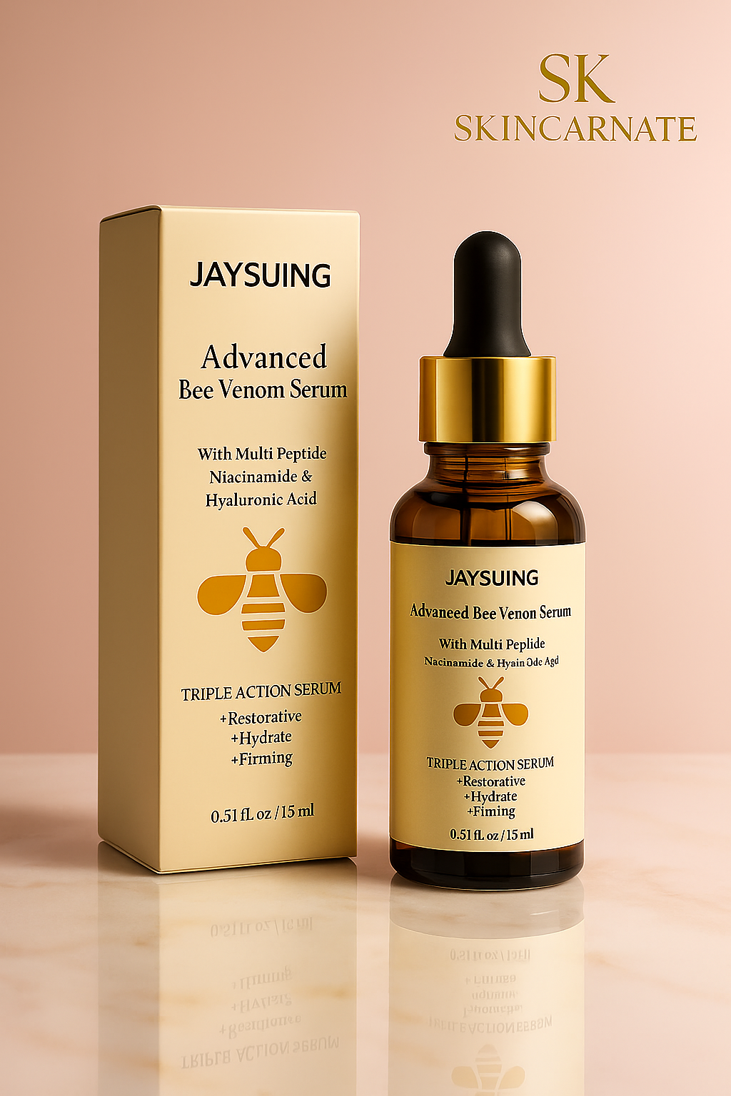 Anti-Aging Moisturiser with polypeptide hydraulic Acid